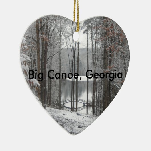 Big Canoe, Georgia Keramisch Ornament (Rechts)