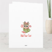 Big Card (8,5 x 11 inch) Kaart (Achterkant)
