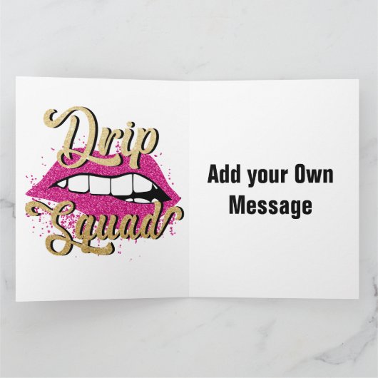 Big Card (8,5 x 11 inch) Kaart (Binnen)