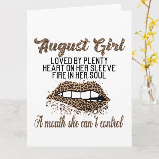 Big Card (8,5 x 11 inch) Kaart (Gele Bloem)