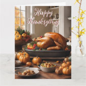 Big Card (8,5 x 11 inch) Kaart (Gele Bloem)