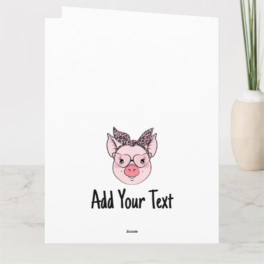 Big Card (8,5 x 11 inch) Kaart (Achterkant)