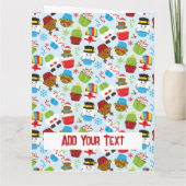 Big Card (8,5 x 11 inch) Kaart (Achterkant)