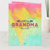 Big Card (8,5 x 11 inch) Kaart (Achterkant)