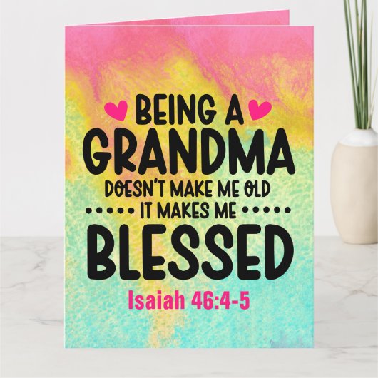 Big Card (8,5 x 11 inch) Kaart (Voorkant)