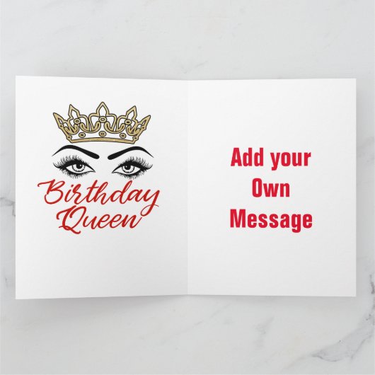 Big Card (8,5 x 11 inch) Kaart (Binnen)