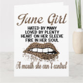 Big Card (8,5 x 11 inch) Kaart (Voorkant)