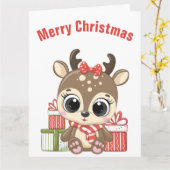 Big Card (8,5 x 11 inch) Kaart (Gele Bloem)