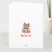Big Card (8,5 x 11 inch) Kaart (Achterkant)