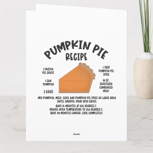 Big Card (8,5 x 11 inch) Kaart (Achterkant)