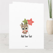 Big Card (8,5 x 11 inch) Kaart (Achterkant)