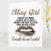 Big Card (8,5 x 11 inch) Kaart (Gele Bloem)