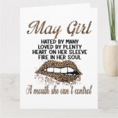 Big Card (8,5 x 11 inch) Kaart (Voorkant)