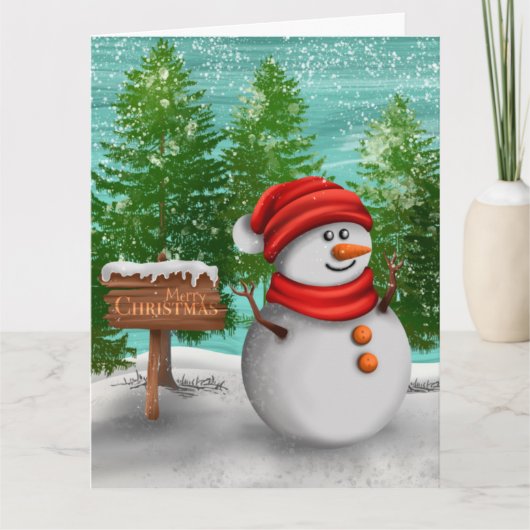 Big Card (8,5 x 11 inch) Kaart (Voorkant)