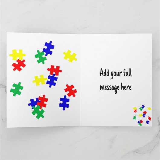 Big Card (8,5 x 11 inch) Kaart (Binnen)