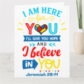 Big Card (8,5 x 11 inch) Kaart (Voorkant)