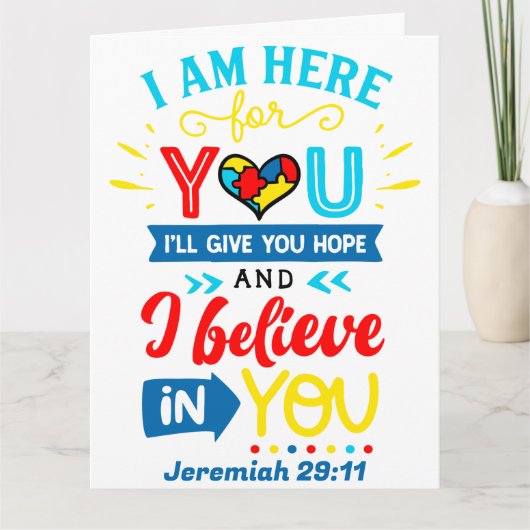 Big Card (8,5 x 11 inch) Kaart (Voorkant)