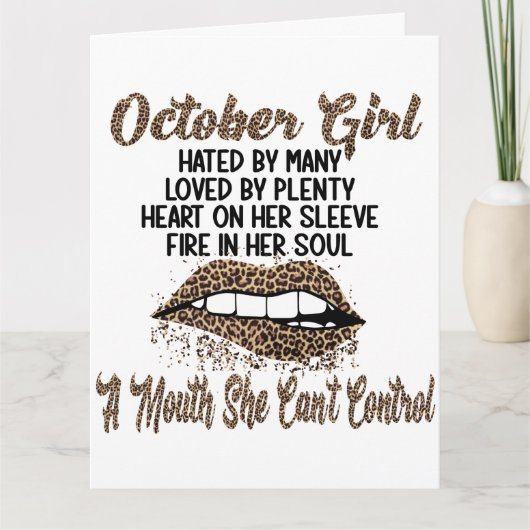 Big Card (8,5 x 11 inch) Kaart (Voorkant)