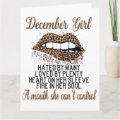 Big Card (8,5 x 11 inch) Kaart (Voorkant)