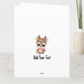 Big Card (8,5 x 11 inch) Kaart (Achterkant)