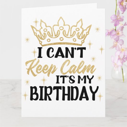 Big Card (8,5 x 11 inch) Kaart (Orchidee)