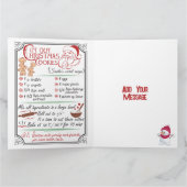 Big Card (8,5 x 11 inch) Kaart (Binnen)