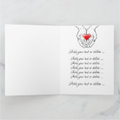 Big Card International Medical Health Bedankkaart (Binnen)