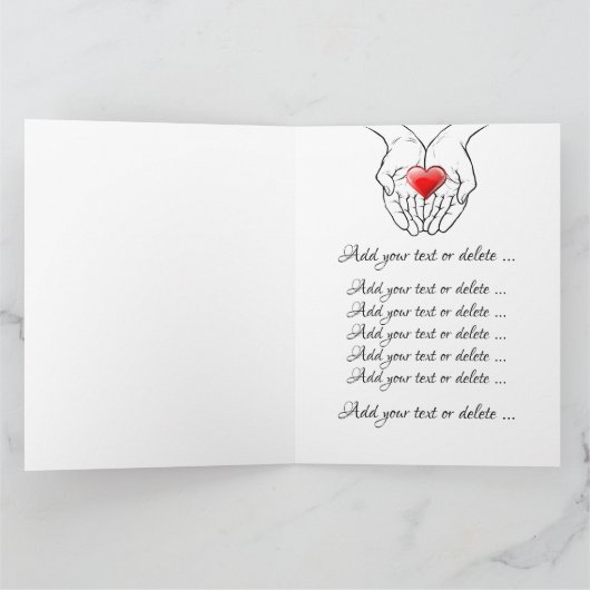 Big Card International Medical Health Bedankkaart (Binnen)