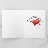 Big Card Valentijn Puppy Love Bedankkaart (Binnen)