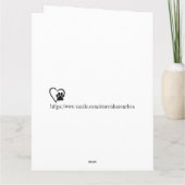 Big Card Valentijn Puppy Love Bedankkaart (Achterkant)