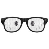 Big Cartoon Eye Kostuum Zonnebril (Voorkant)