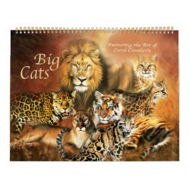 Big Cat Art Calendar Kalender