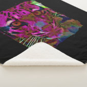 Big Cat Art Sherpa Deken (3/4)