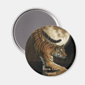 BIG CAT Bedreigde Soortenreeks Magneet (Voorkant / Achterkant)