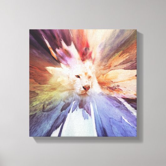 Big Cat Canvas Afdruk (Voorkant)