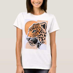 Big Cat Casual Shirt voor wilde geesten