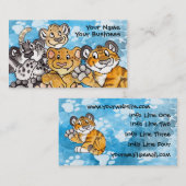 Big Cat Cubs Visitekaartje (Voorkant / Achterkant)