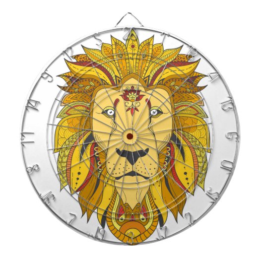 Big Cat Dartboard Dartbord (Voorkant)