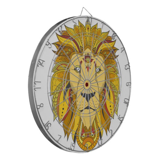 Big Cat Dartboard Dartbord (Voorkant Links)