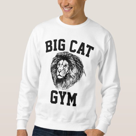 BIG CAT-KLEDING VOOR WERKNEMING, WEATSHIRTS EN T-s Trui (Voorkant)