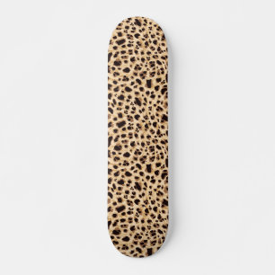 Big Cat, leopard Fur print naadloos patroonontwerp Persoonlijk Skateboard