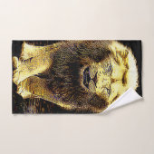 Big Cat-modellen: Boss Lion 01-02 Bad Handdoek (Handdoek)