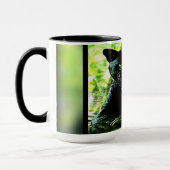 Big Cat-modellen: Green Eyed Black Panther Mok (Links)