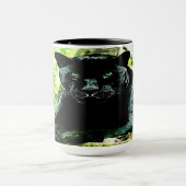 Big Cat-modellen: Green Eyed Black Panther Mok (Midden)