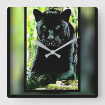 Big Cat-modellen: Green Eyed Black Panther