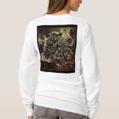 Big Cat-modellen: Leopard Laze 01-03 T-shirt (Achterkant)