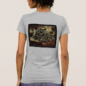 Big Cat-modellen: Leopard Laze 01-03 T-shirt (Achterkant)