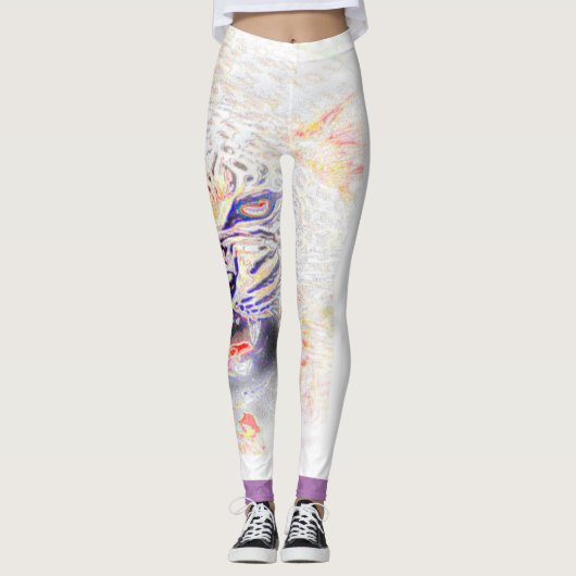 Big Cat-modellen: Mad Leopards 01-02 Leggings (Voorkant)