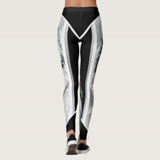 Big Cat-modellen: Mad Tigers 01-04 Leggings (Achterkant)