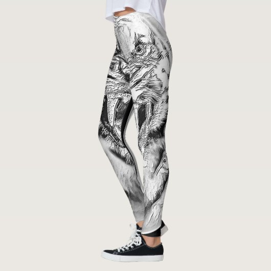Big Cat-modellen: Mad Tigers 01-04 Leggings (Links)